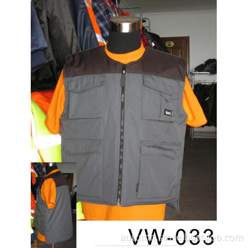 VW-033 WINTER WORK VEST FOR MEN